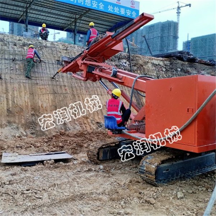 生產多功能液壓錨固鉆機，山體護坡鉆孔機