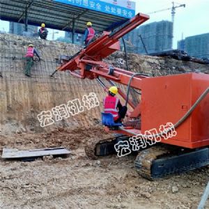 生產多功能液壓錨固鉆機，山體護坡鉆孔機