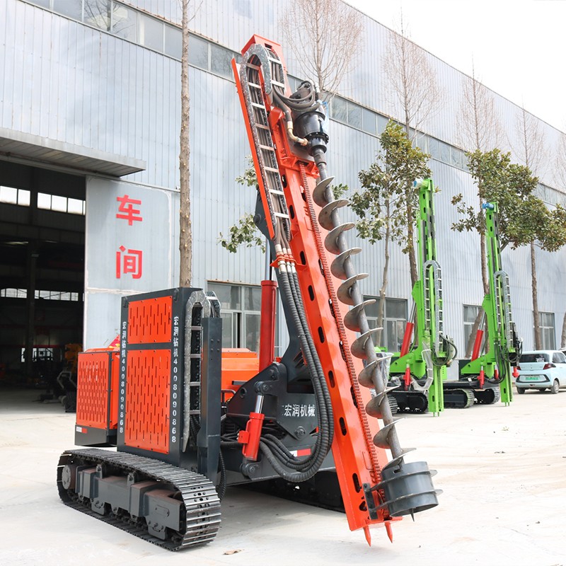 高支腿光伏打樁機