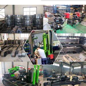 液壓錘款光伏打樁機