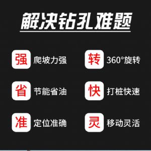 雙液壓雙馬達打樁機