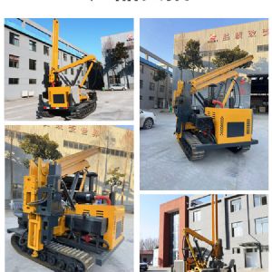 履帶護欄打樁機